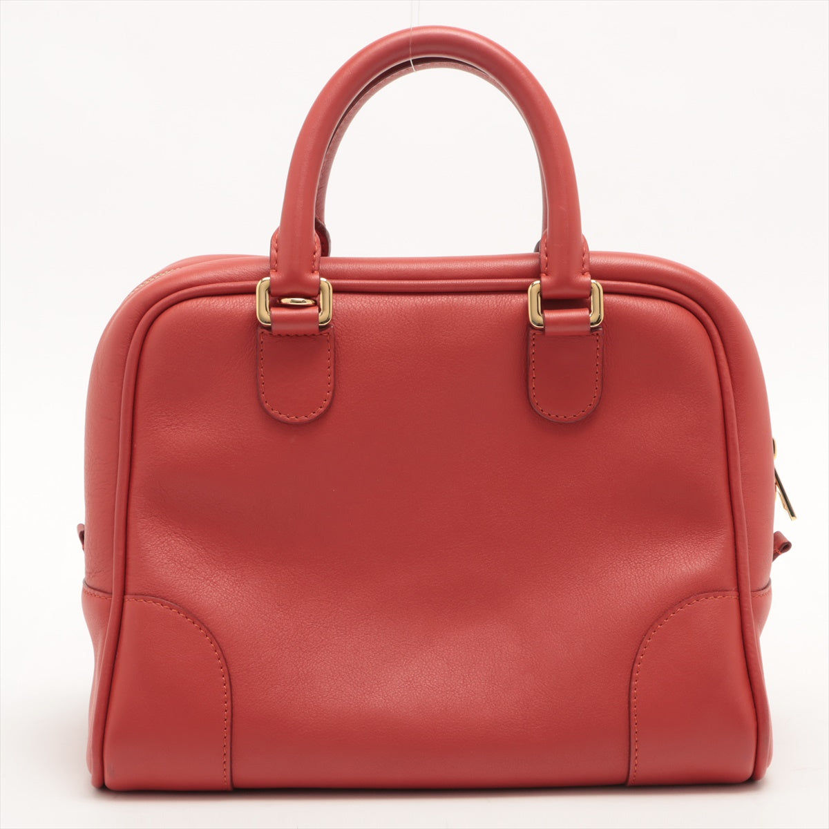 Loewe Amazona 28 Leather 2way handbag Red