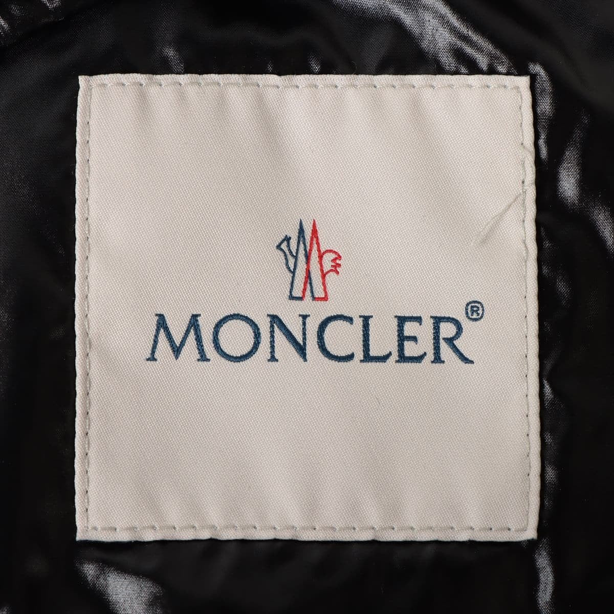 Moncler Genius 1952 18 years Polyester & nylon Down jacket 3 Black  MARENNES Total handle Pocket side sleeves Dirt on the back of the sleeve