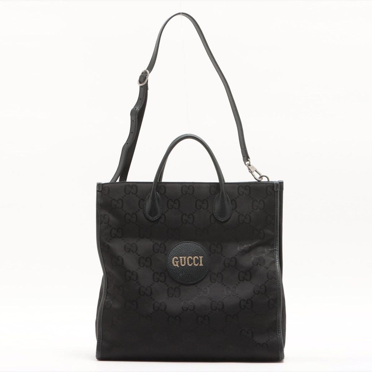 Gucci Off the Grid Nylon & leather 2way handbag Black 630355