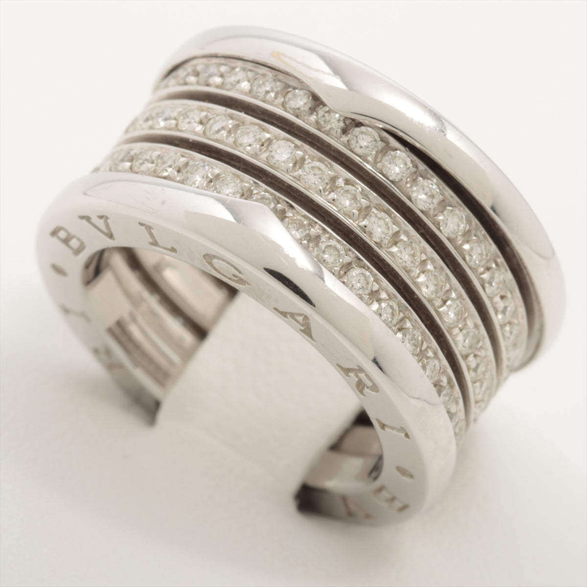 Bvlgari B.Zero 1 full diamond rings 750(WG) 14.4g 50