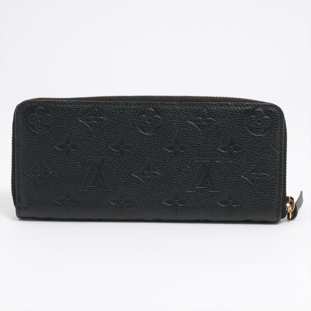 Louis Vuitton Empreinte Wallet Clemence M60171 Noir Round-Zip-Wallet