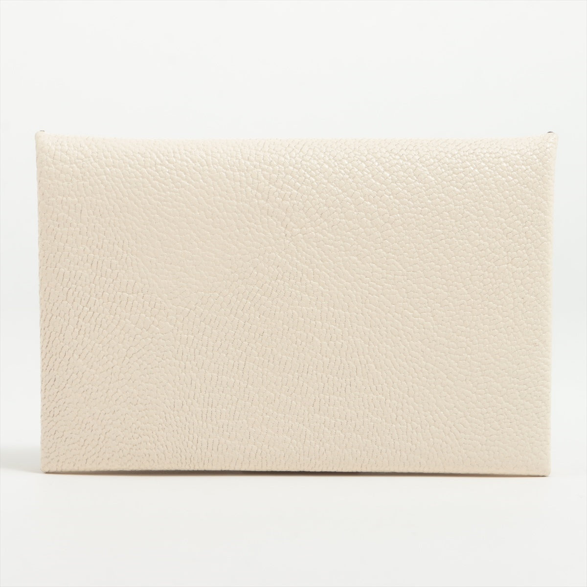 Hermès Calvi Veau Epsom Card Case White Silver Metal fittings U: 2022