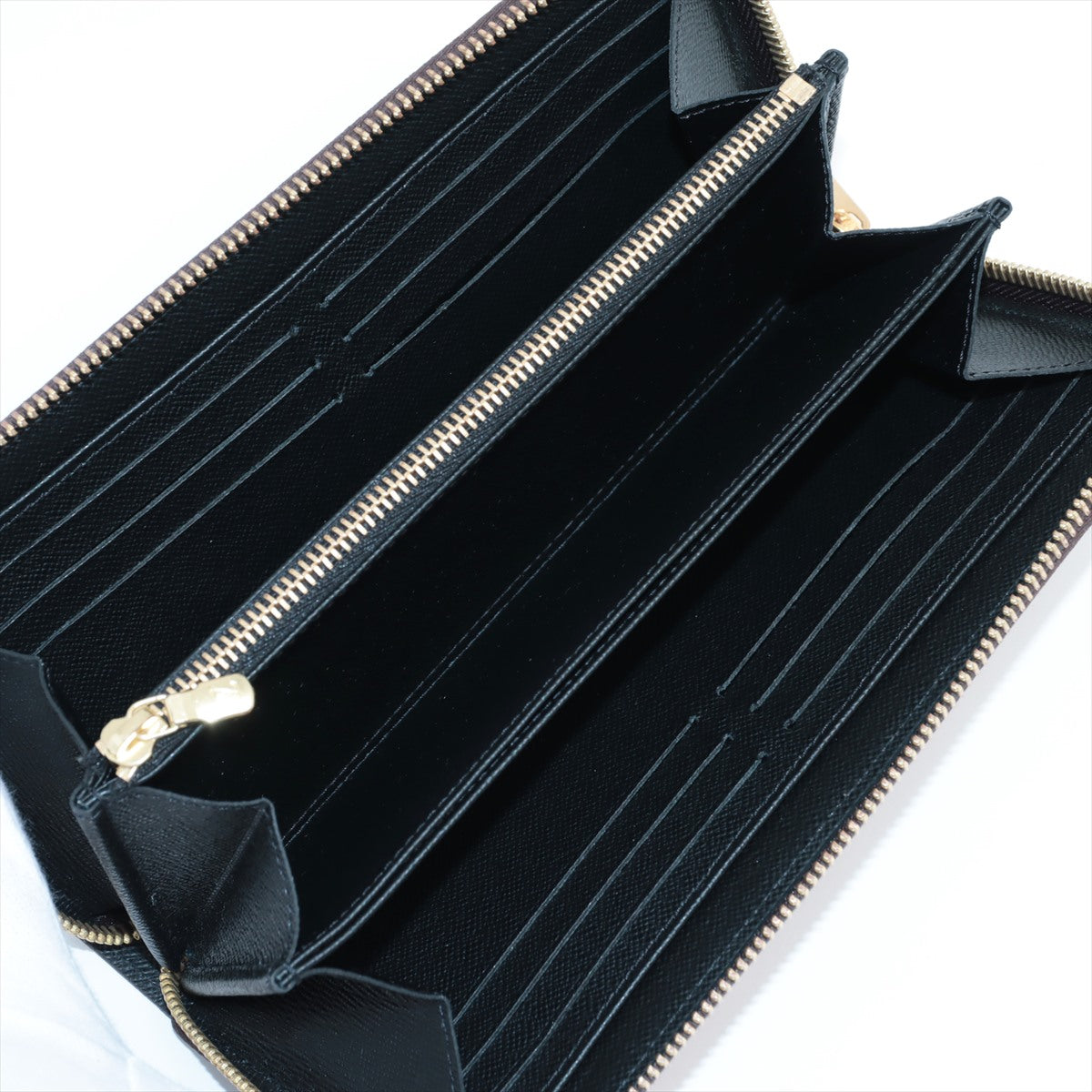 Louis Vuitton Giant Monogram Reverse Zippy Wallet M69353 Brown Round-Zip-Wallet