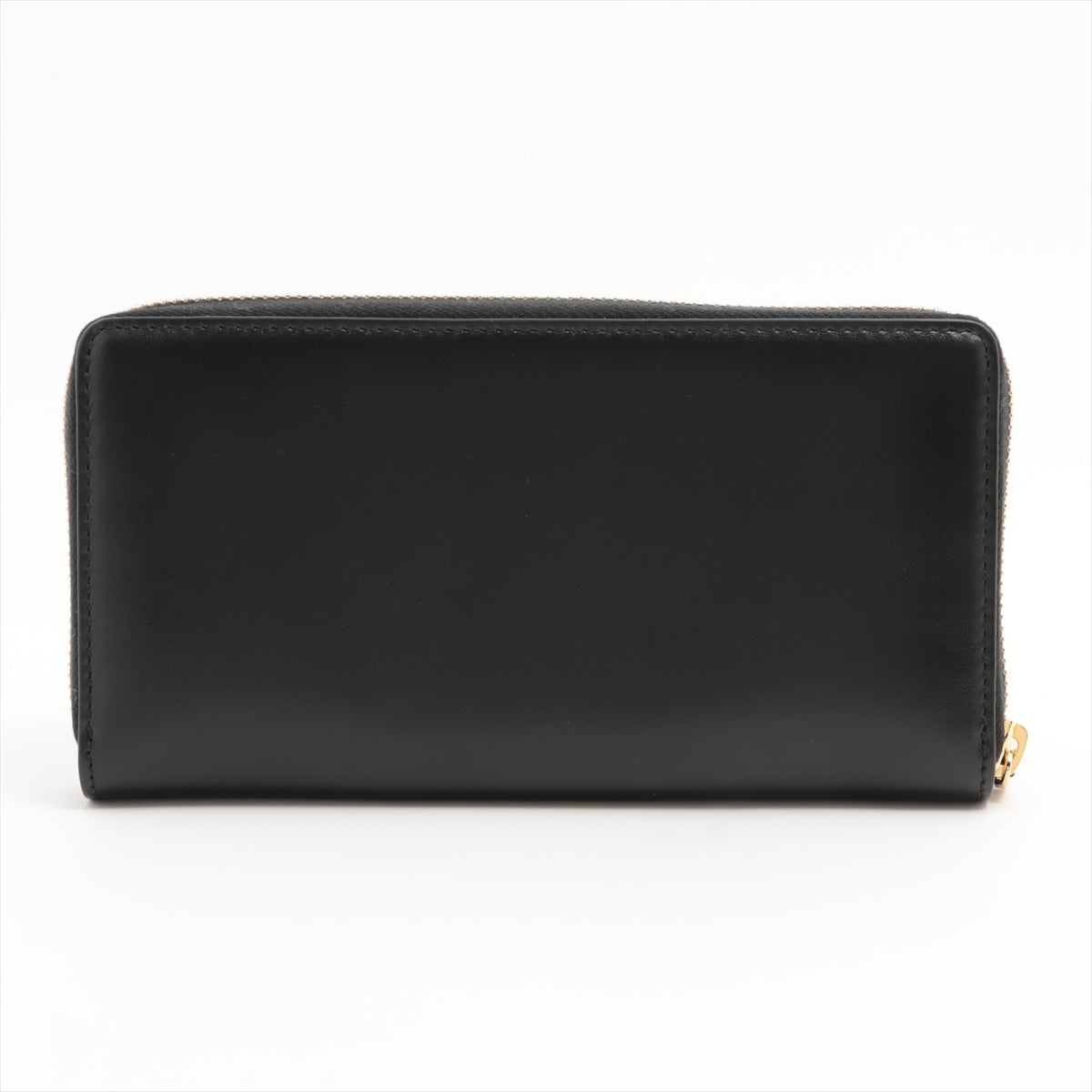 Gucci 547591 Leather Round-Zip-Wallet Black