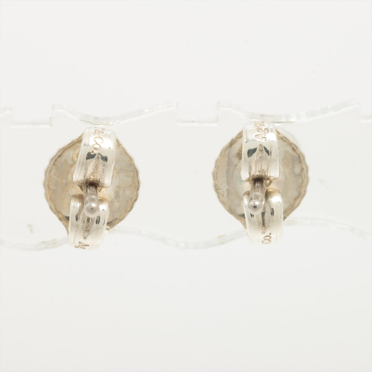 Tiffany Kolor By the Yard Piercing jewelry (for both ears) 925 1.0g Silver Aquamarine