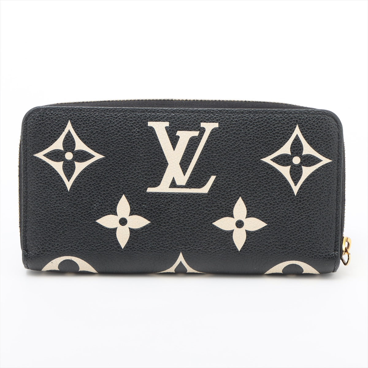 Louis Vuitton monogram empreinte Zippy Wallet M80481 SP0211 Noir Round-Zip-Wallet