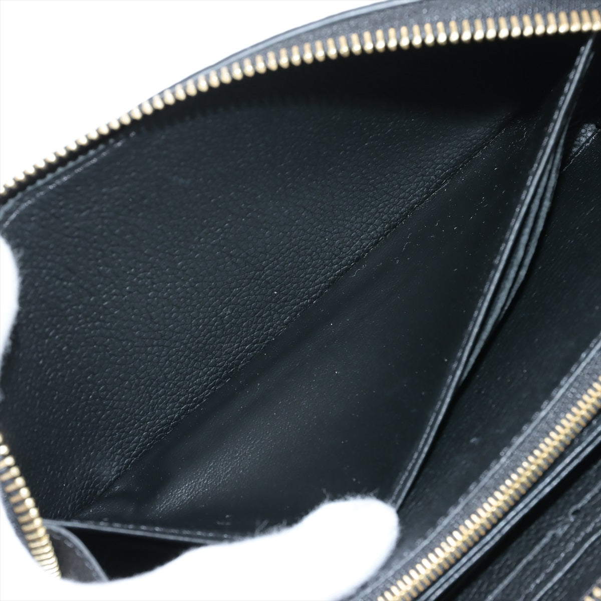 Louis Vuitton monogram empreinte Zippy Wallet M61864 SP4200 Noir Round-Zip-Wallet