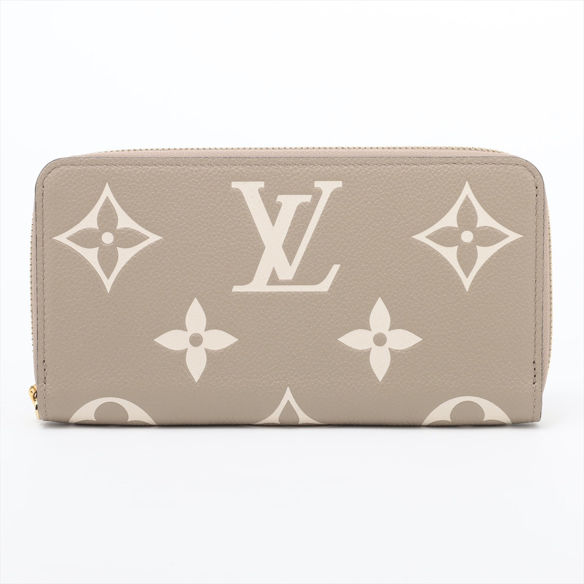 Louis Vuitton Bicolor Monogram Empreinte Zippy Wallet M69794 SP3260 Tourtre-Claims Round-Zip-Wallet