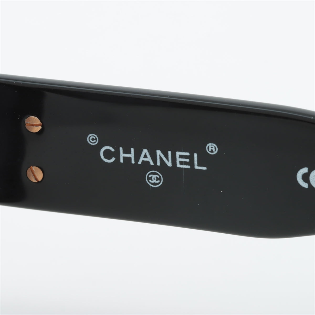 Chanel Sunglass Plastic Black 01949
