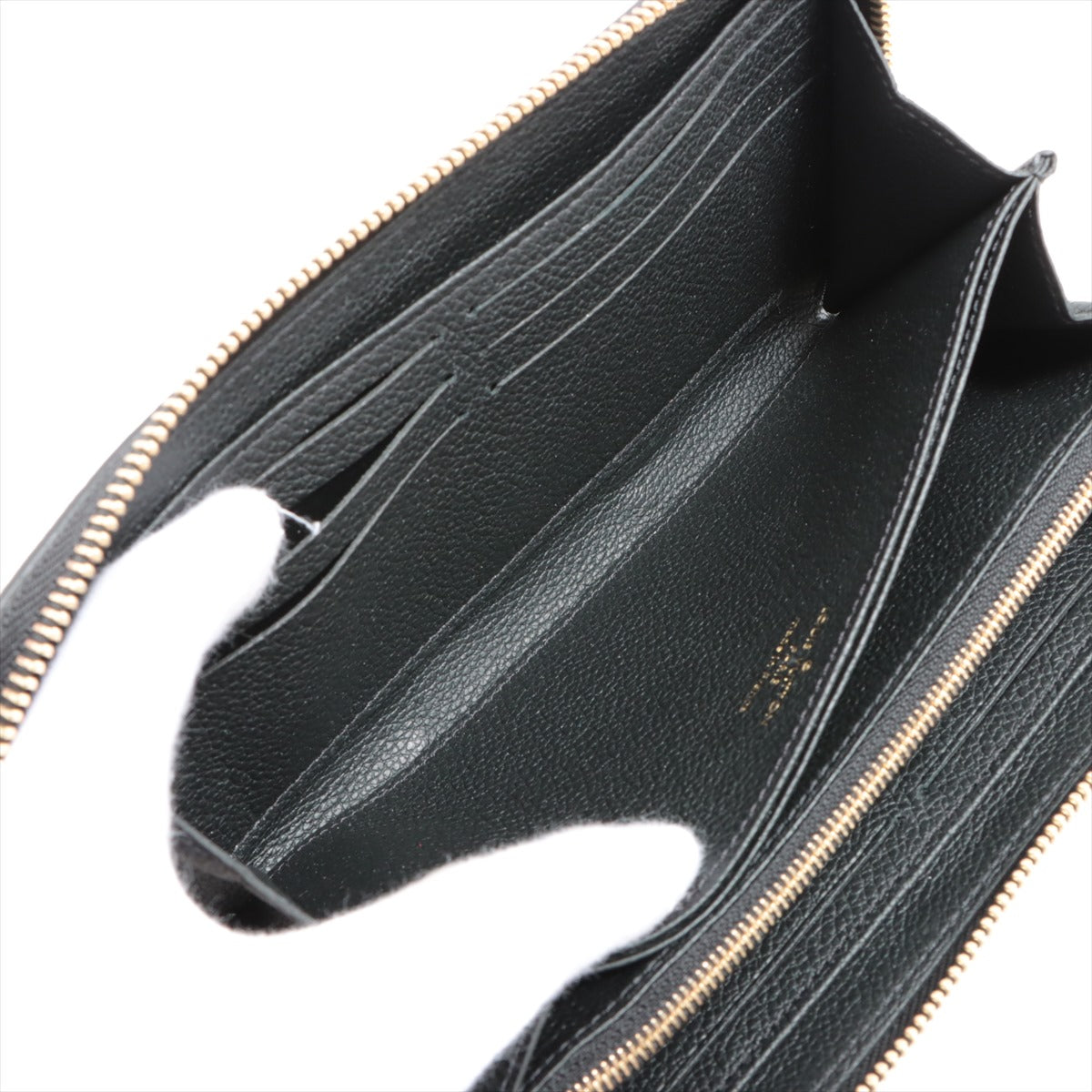 Louis Vuitton Empreinte Zippy Wallet M61864 Noir Round-Zip-Wallet