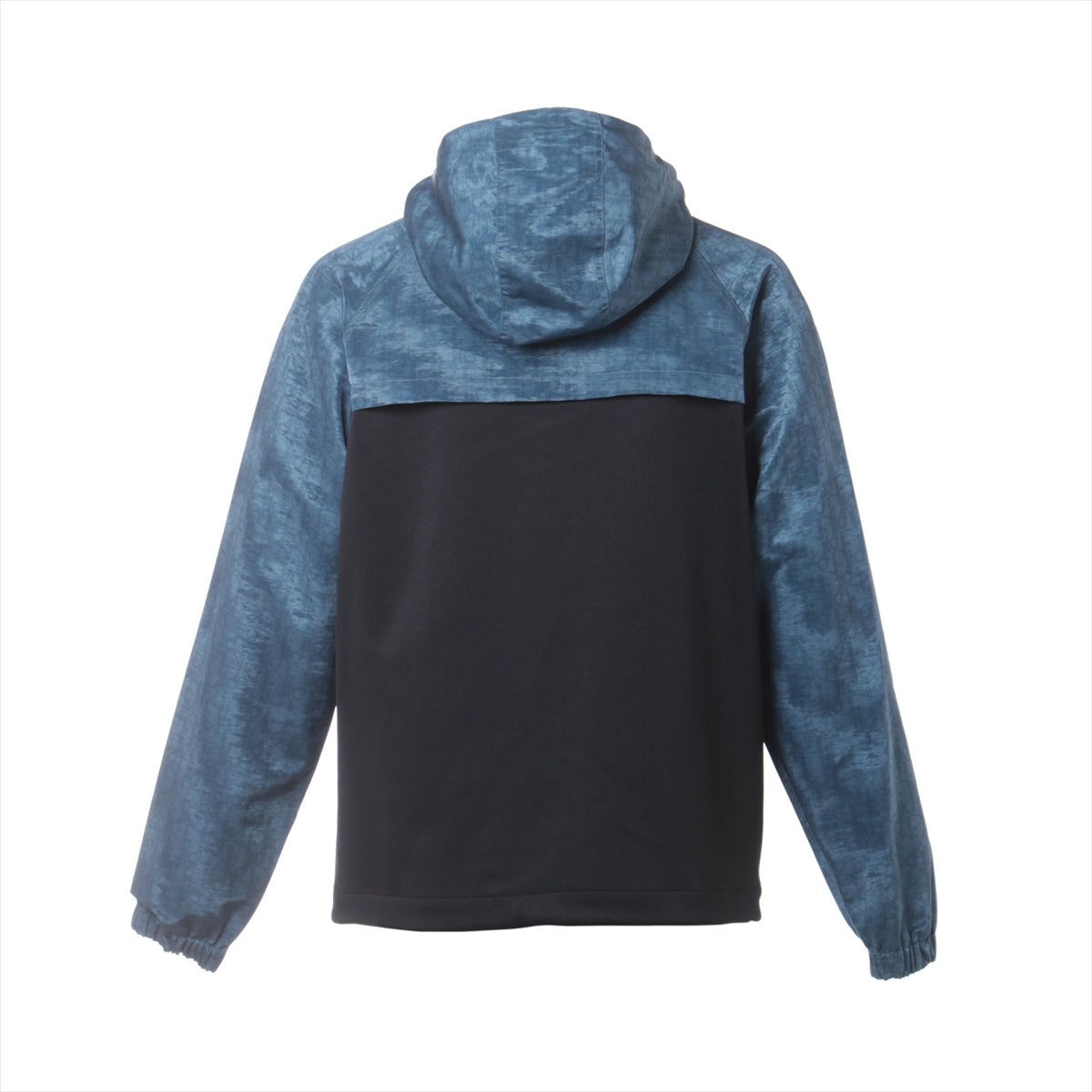DIOR Oblique Cotton x polyester x nylon Jacket XS Men's Blue x black  193J640A0631 anorak hoodie Has spare buttons Family sale item