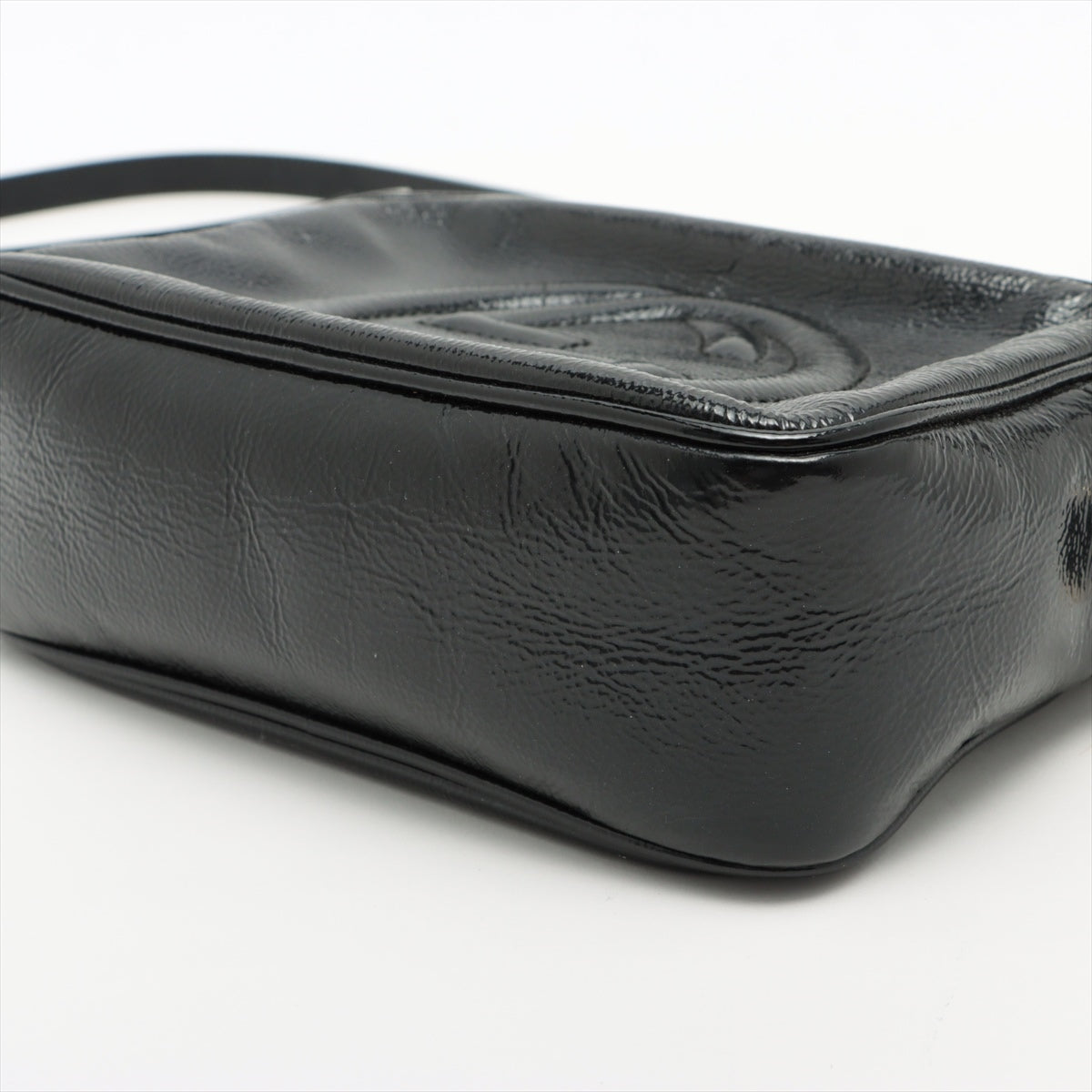Gucci Soho Patent leather Shoulder bag Black 308364