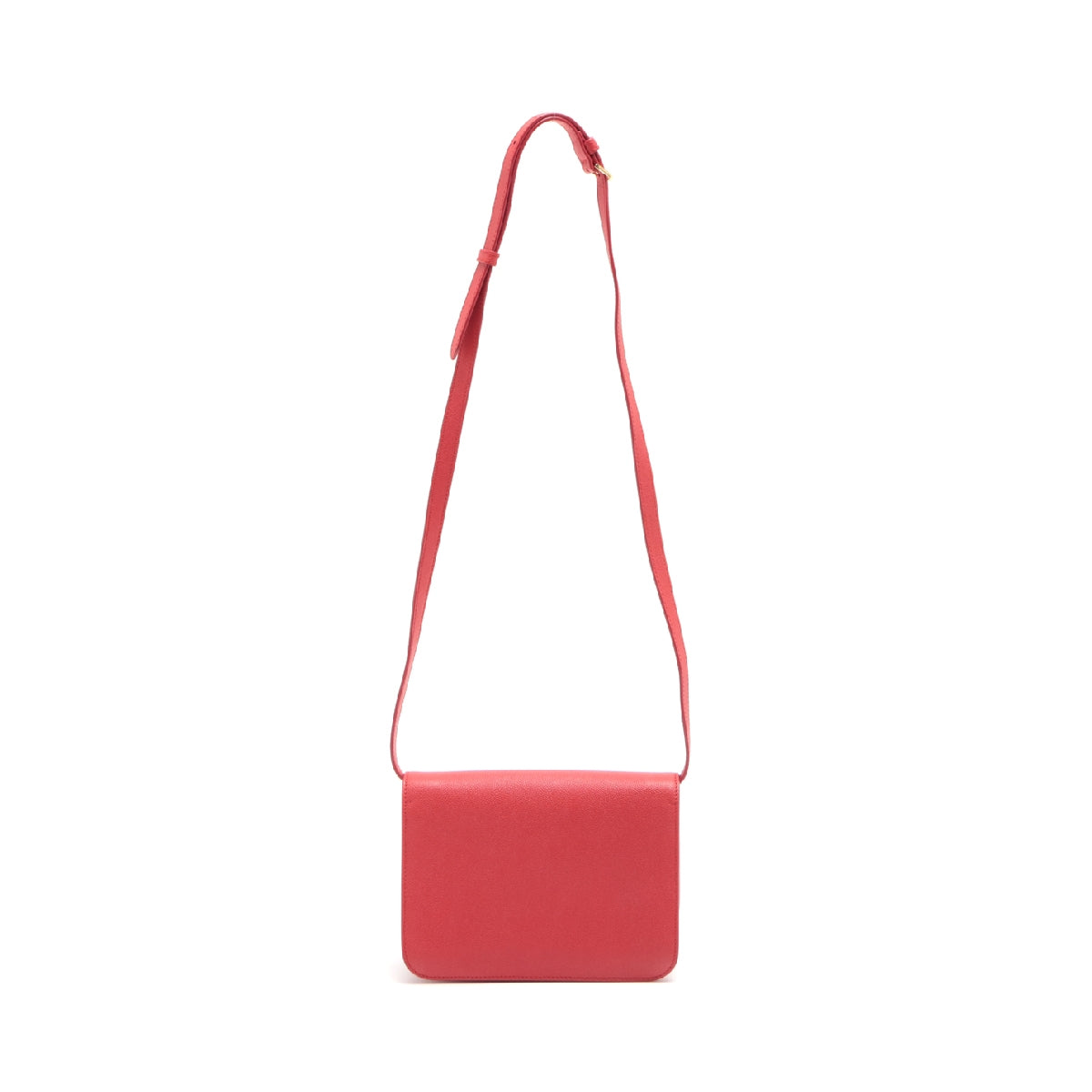 Burberry TB Leather Shoulder bag Red