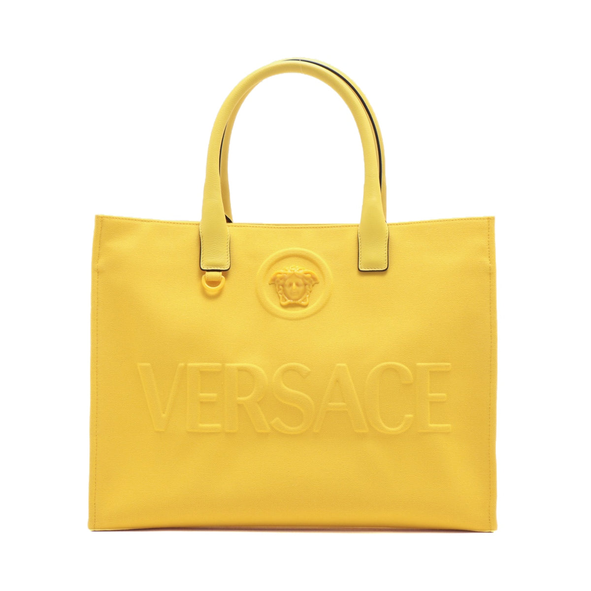 VERSACE La Medusa canvas Tote bag Yellow