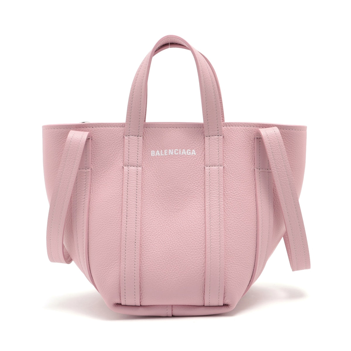 Balenciaga Everyday Tote XS Leather 2way handbag Pink 672793