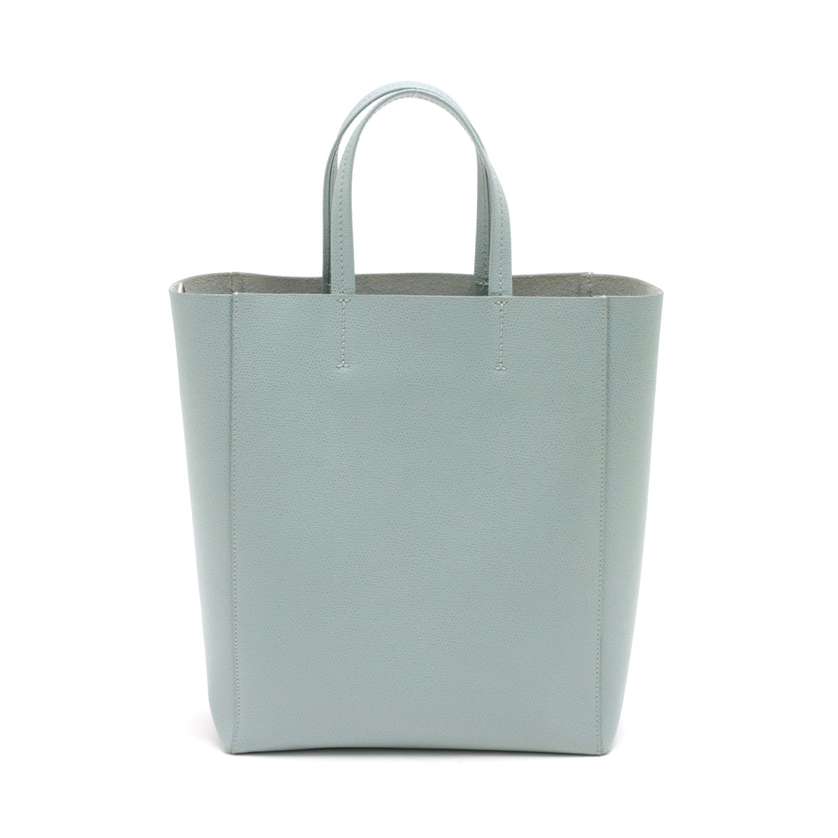 CELINE Vertical Cabas Small Leather 2way handbag Blue