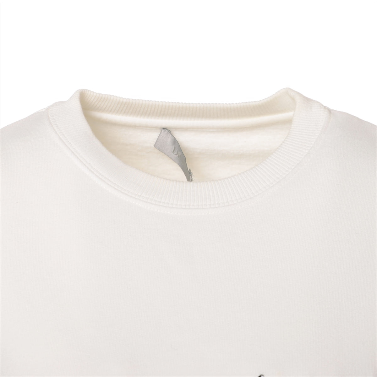 Dior x Raymond Petibon Cotton Basic knitted fabric XS Men's White  943J612E0531