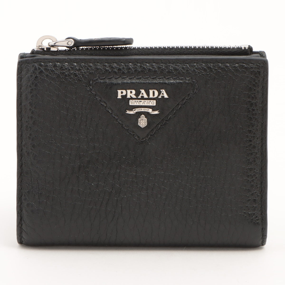 Prada 1ML050 Leather Wallet Black