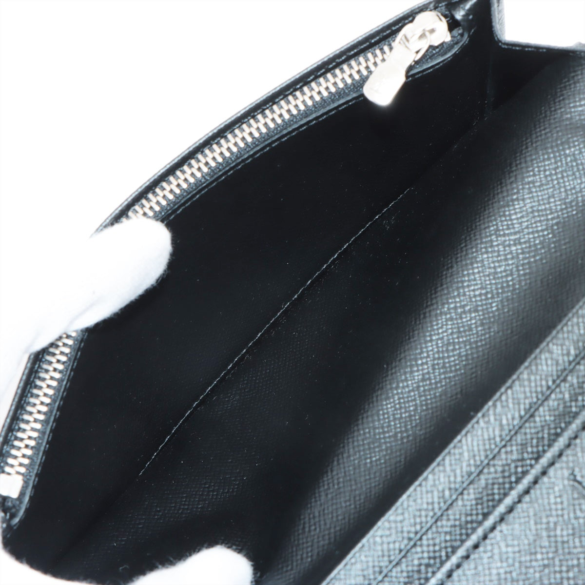 Louis Vuitton Damier Graphite Portefeuille Brazze N62665 MI4049 Black Long wallets
