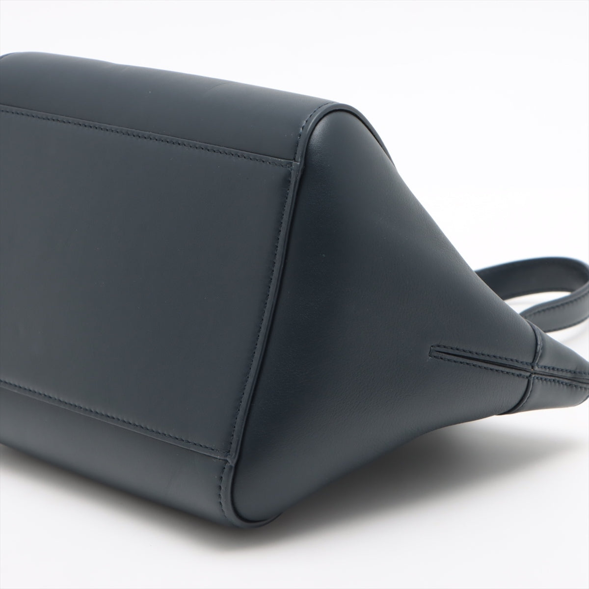 Loewe hammock nuggets Leather 2way handbag Navy blue