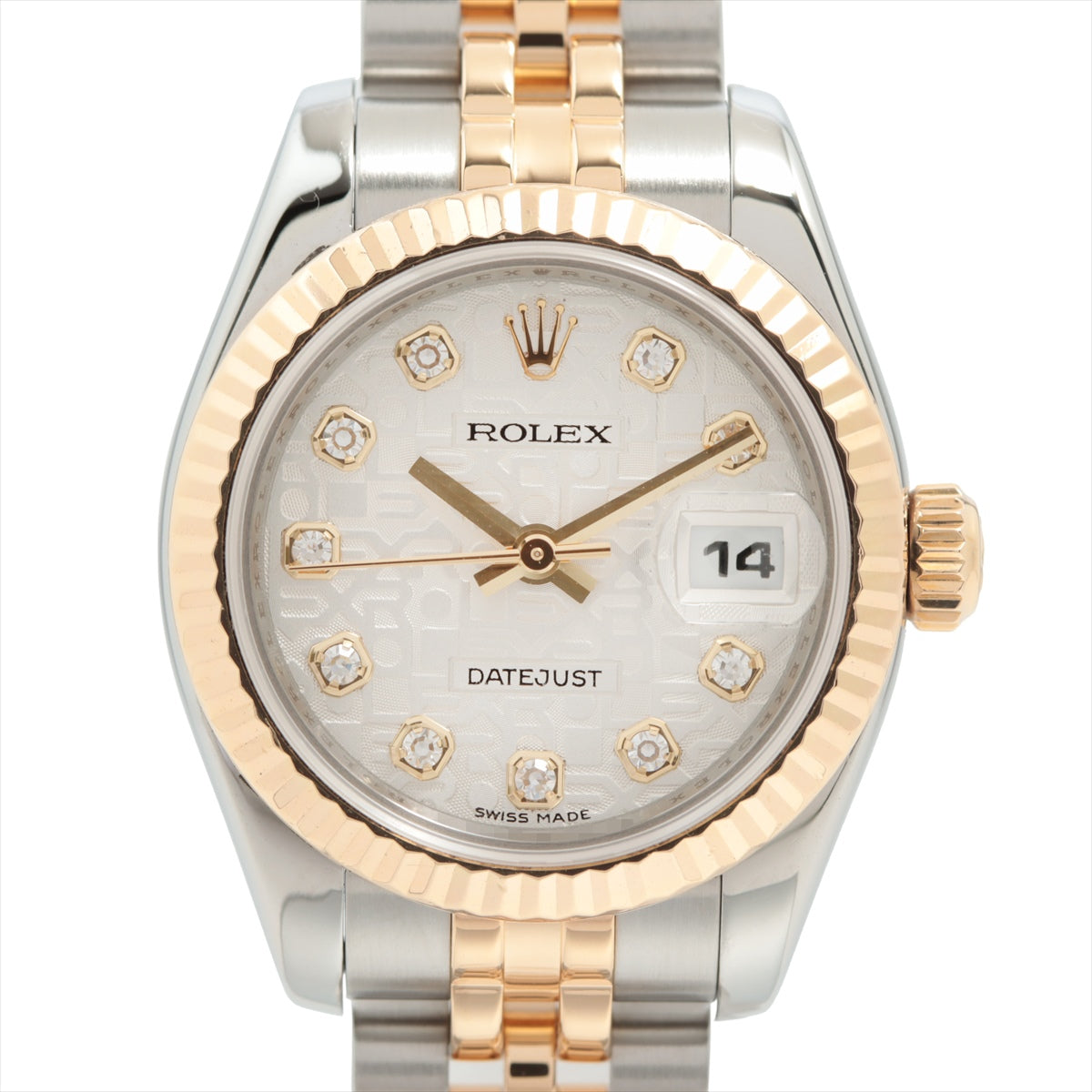 Rolex Datejust 179173G SS×YG AT Silver-Hlicon-Face Extra-Link3