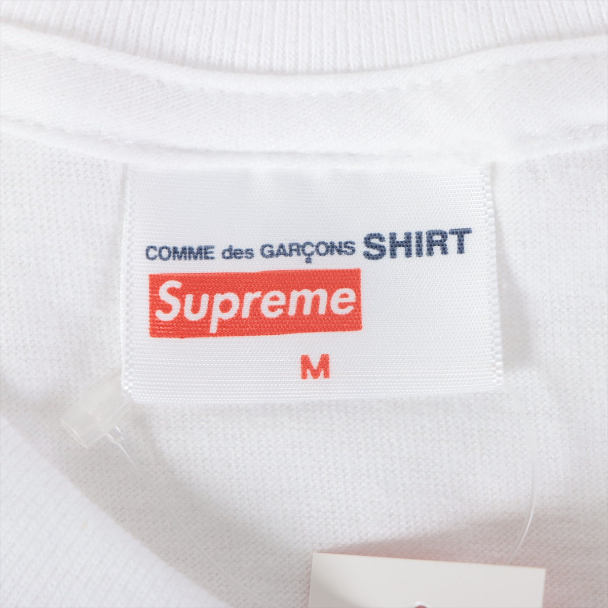 Supreme x Comme des Garcons Shirt 17SS Cotton T-shirt M Men's White