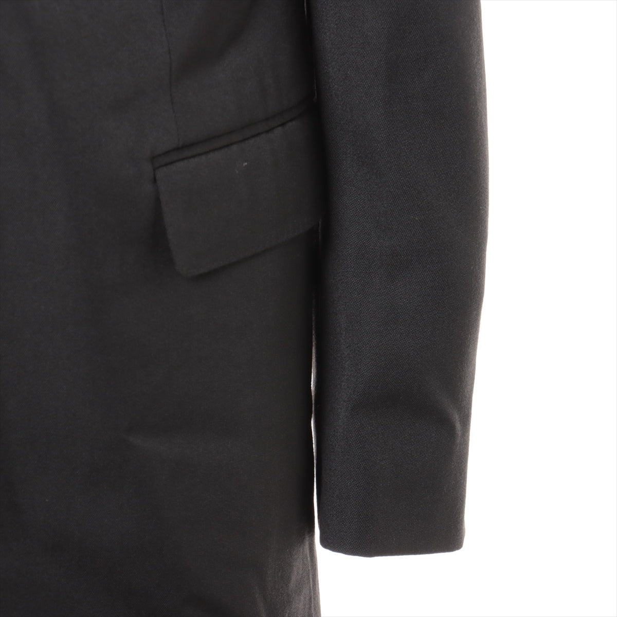 CELINE Wool Jacket 34 Ladies' Black  2V340659D Single