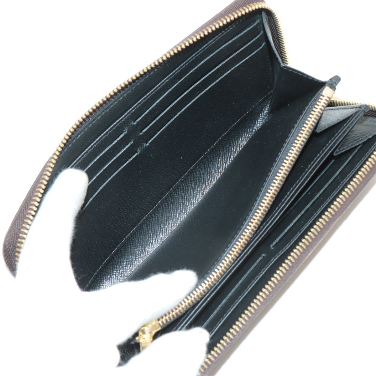 Louis Vuitton Monogram Giant Reverse Zippy Wallet M67687 Marron Round-Zip-Wallet