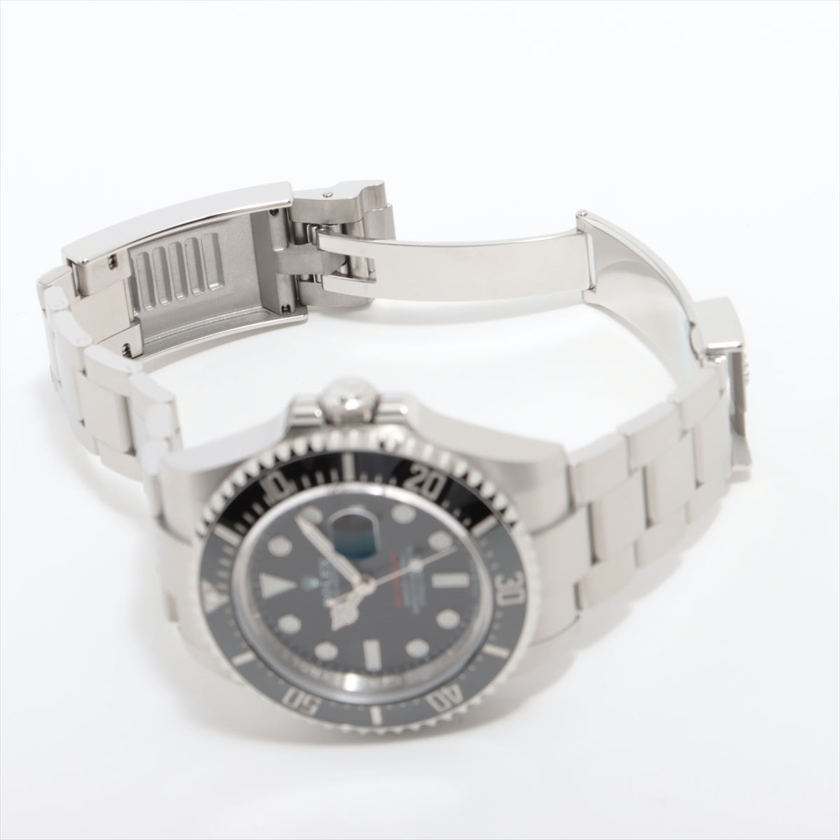 Rolex Sea-Dweller 126600 7110Y705 SS AT Black-Face Extra-Link3