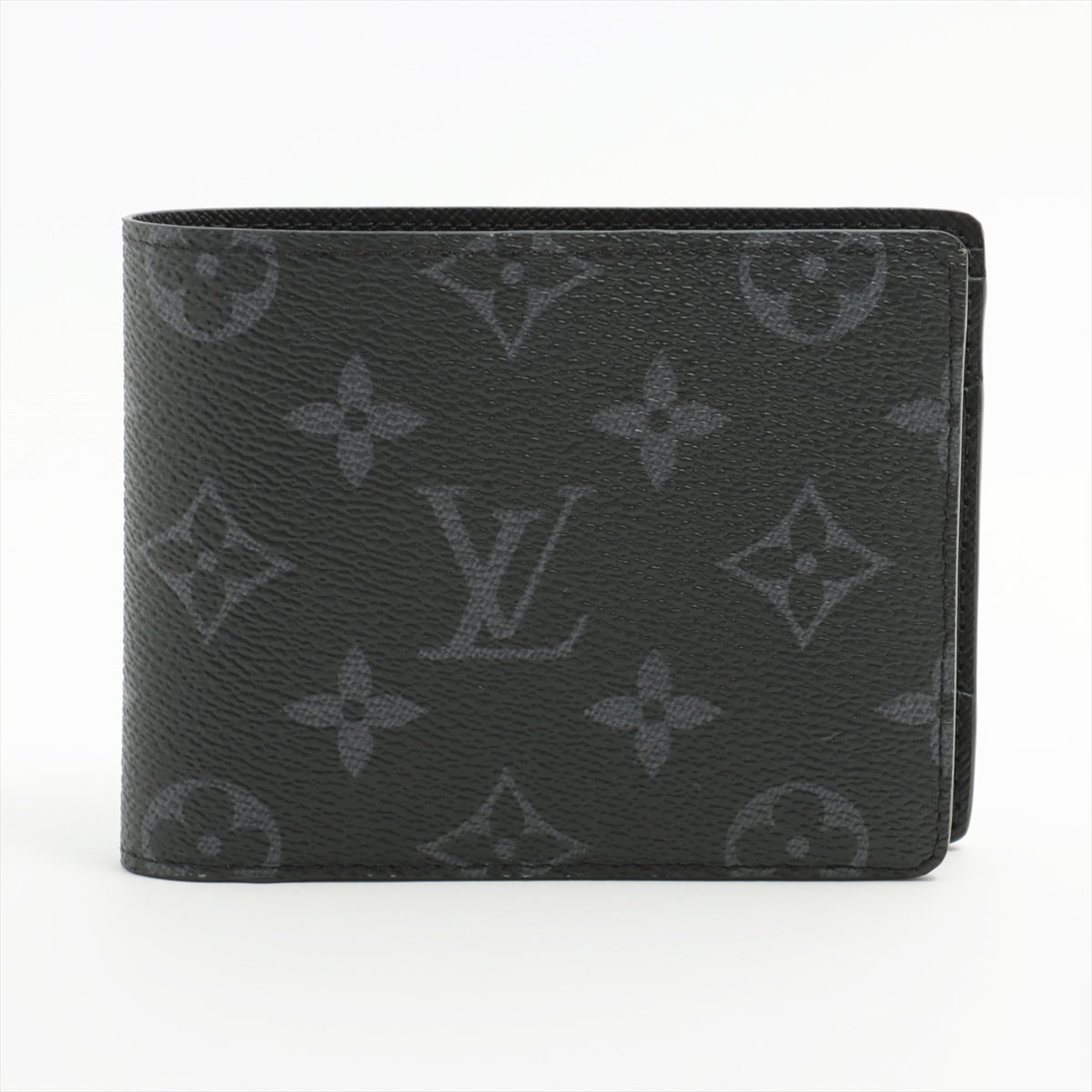 Louis Vuitton Monogram Eclipse Wallet Multiples M61695 Black Wallet