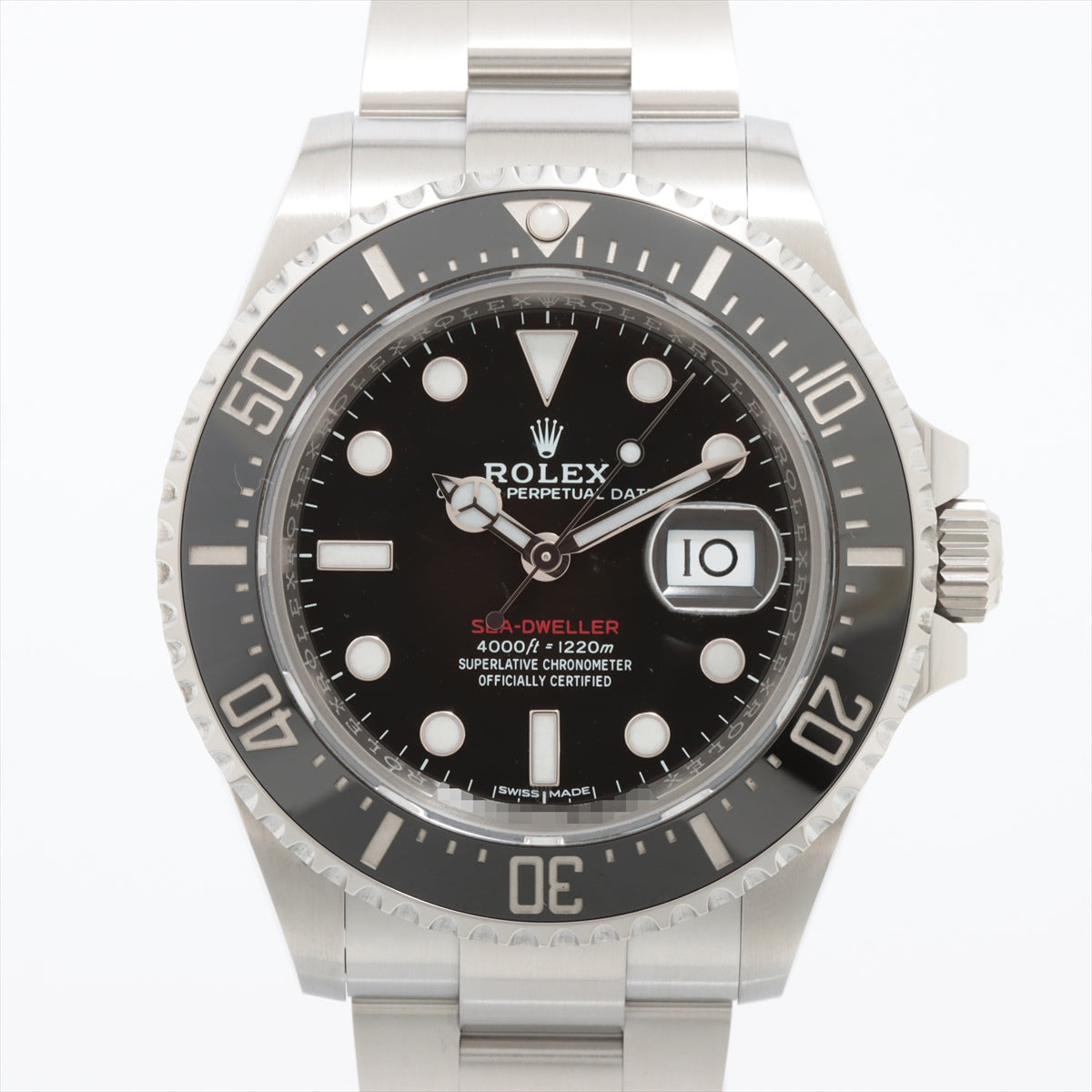 Rolex Sea-Dweller 126600 42P4L753 SS AT Black-Face Total number of links 11 No Extra Link