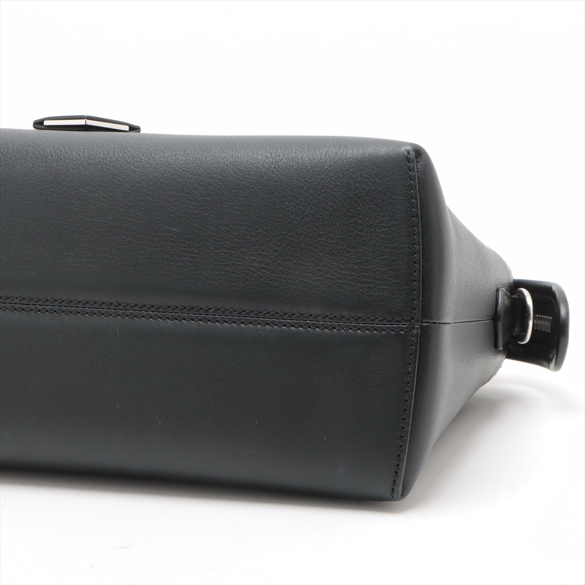 Fendi By the Way Medium Leather 2way handbag Black 8BL146