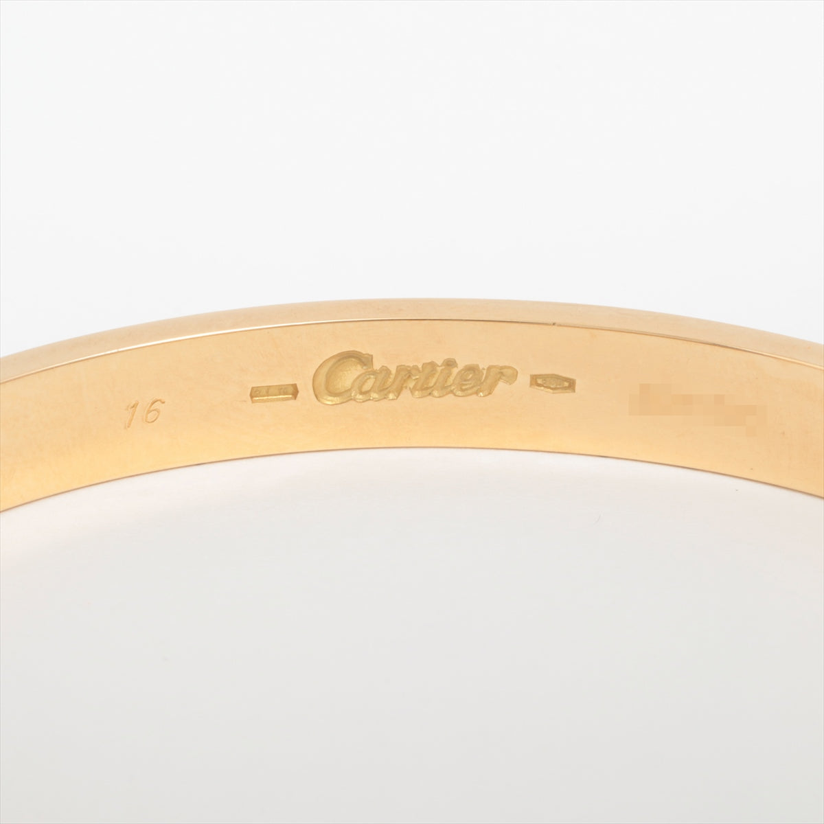 Cartier Love Bracelet 750(YG) 29.5g 16 With screwdriver