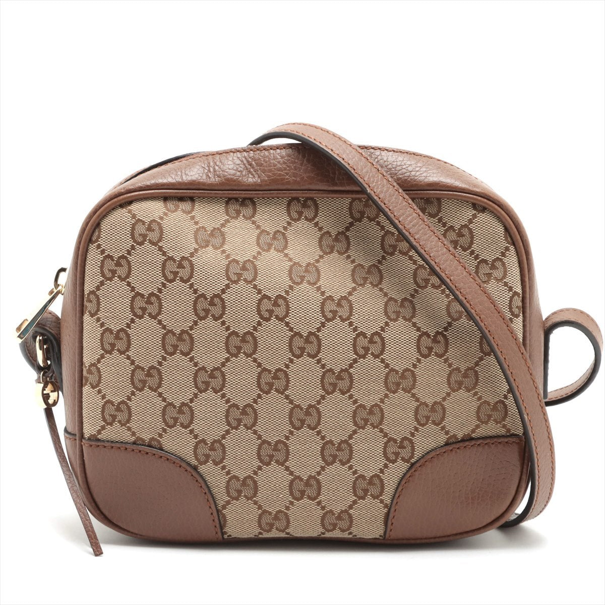 Gucci GG Canvas Shoulder bag Beige 449413