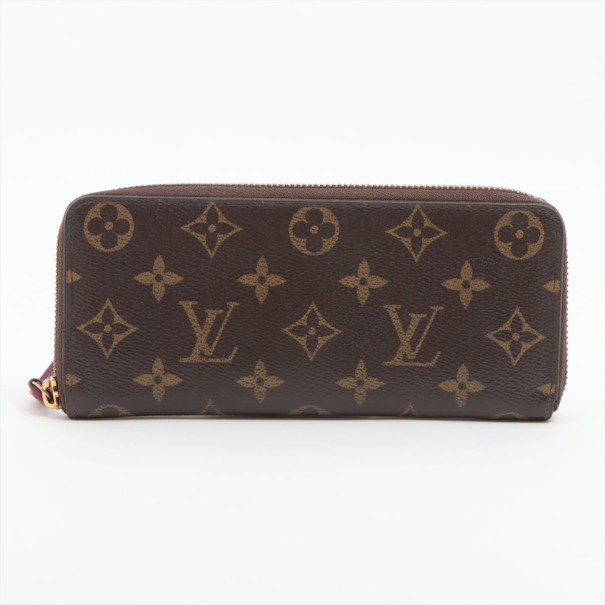 Louis Vuitton Monogram Wallet Clemence M60742 CA5107 Fuschia Long Wallet
