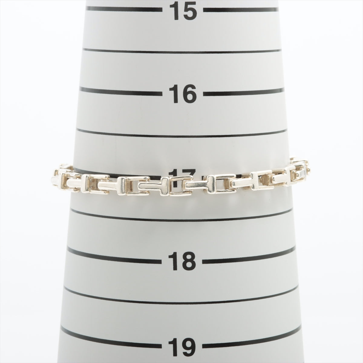 Tiffany T narrow Chain Bracelet 925 14.1g Silver