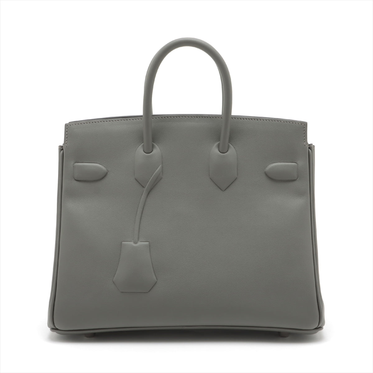 Hermès Shadow Birkin 25 Veau Swift Etain Silver Metal fittings B: 2023
