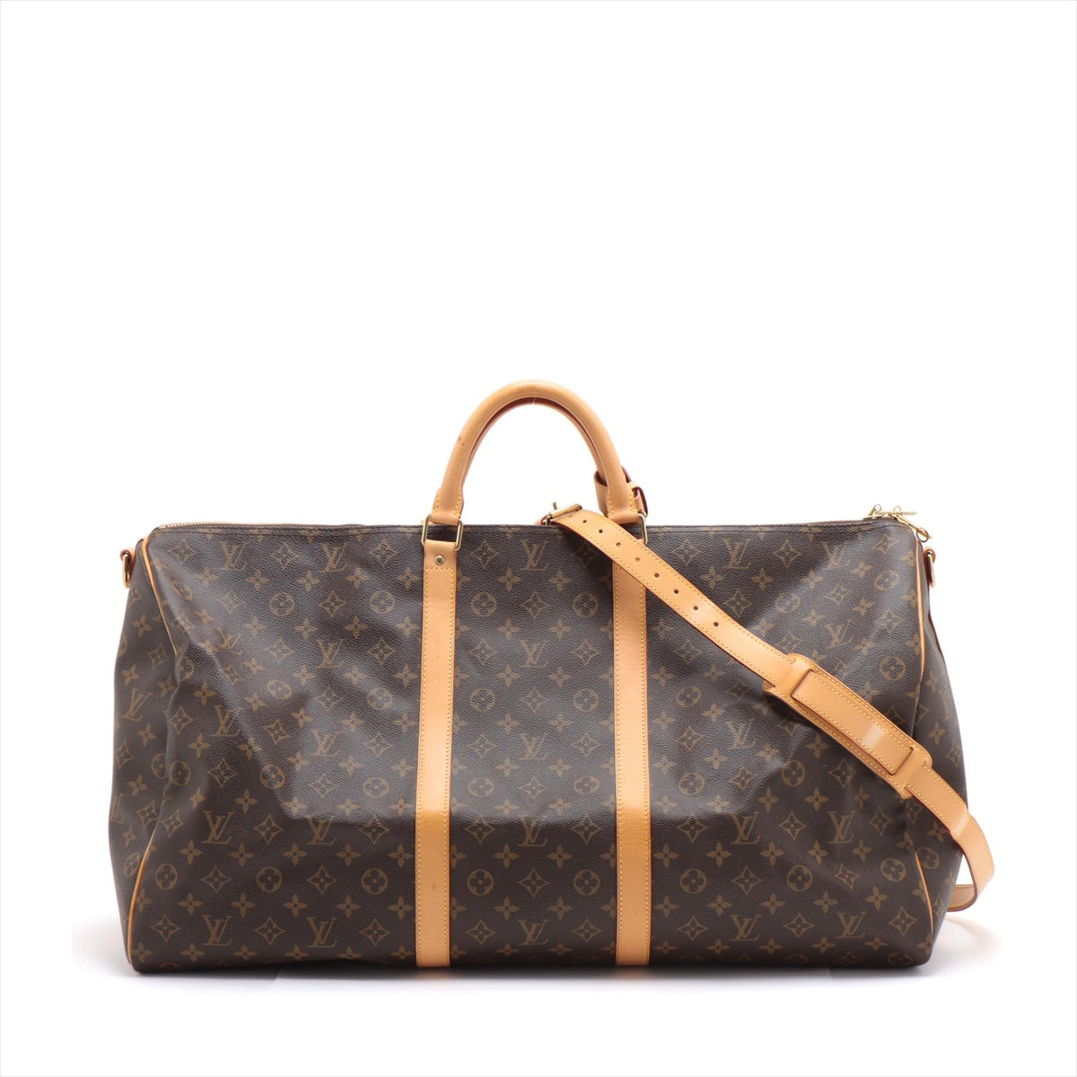 Louis Vuitton Monogram Keepall Bandrière 60 M41412 MB5017   The handle is slightly softened