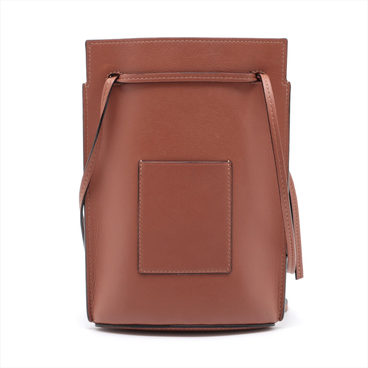 Loewe dice pocket Leather Shoulder bag Brown