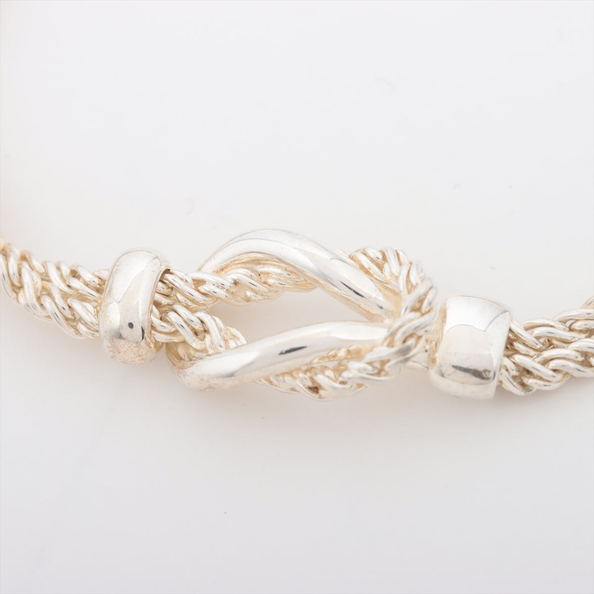 Tiffany Double rope Bracelet 925 18.6g Silver