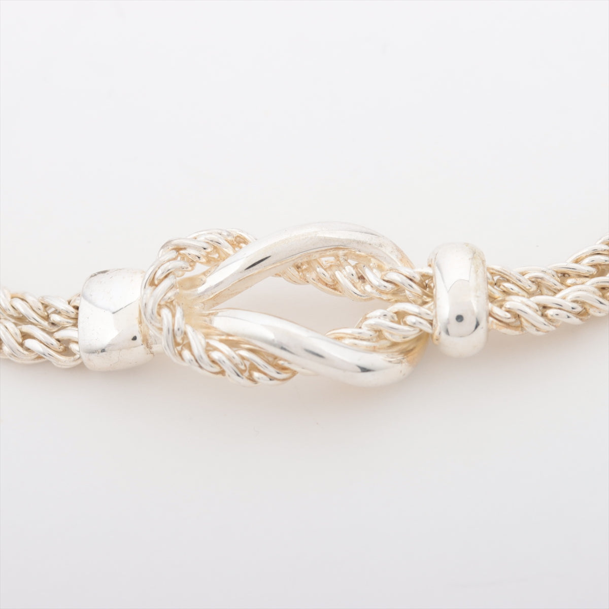 Tiffany Double rope Bracelet 925 18.6g Silver