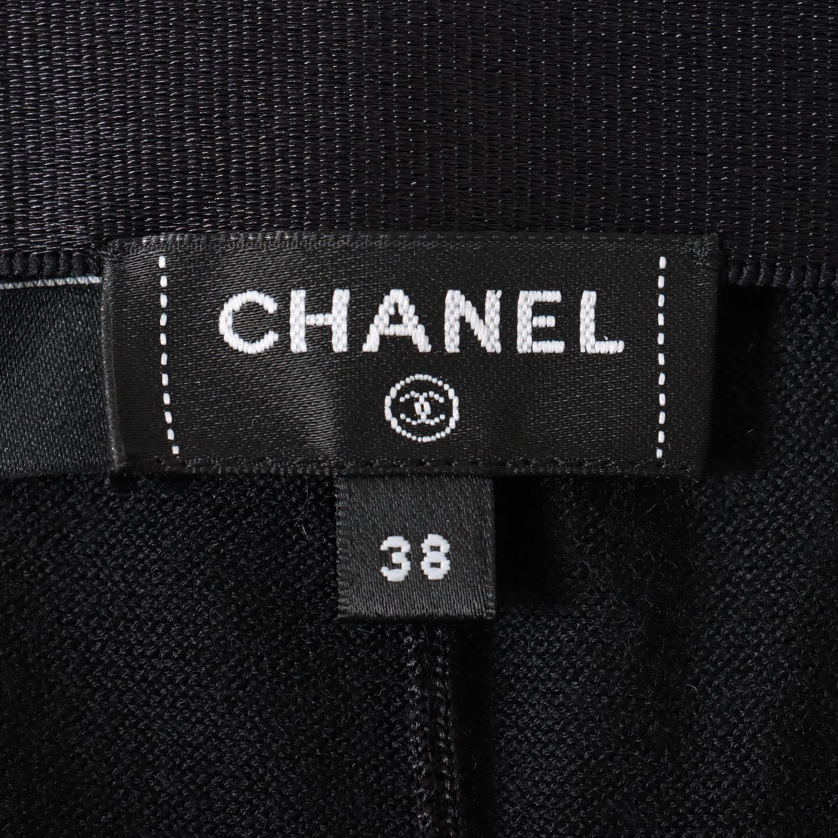 Chanel P75 Cashmere & silk Pants 38 Ladies' Black