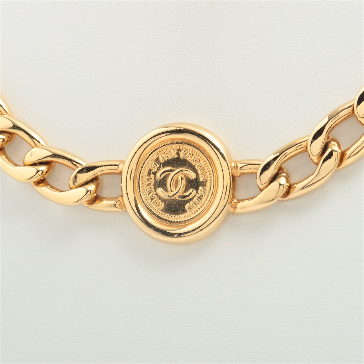 Chanel Coco Mark 94P Chain belt GP Gold