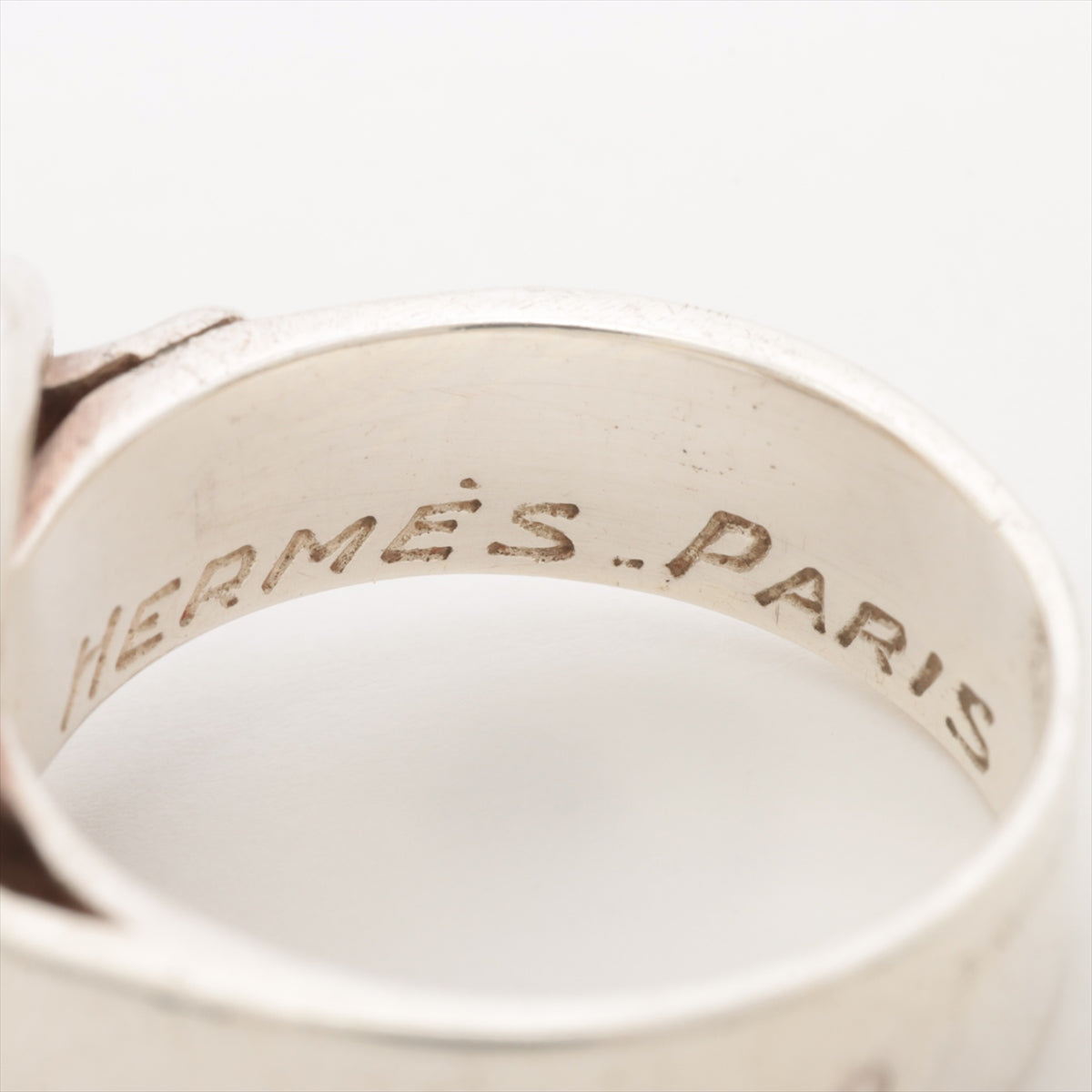 Hermès Deux Anneaux rings 925 6.6g Silver
