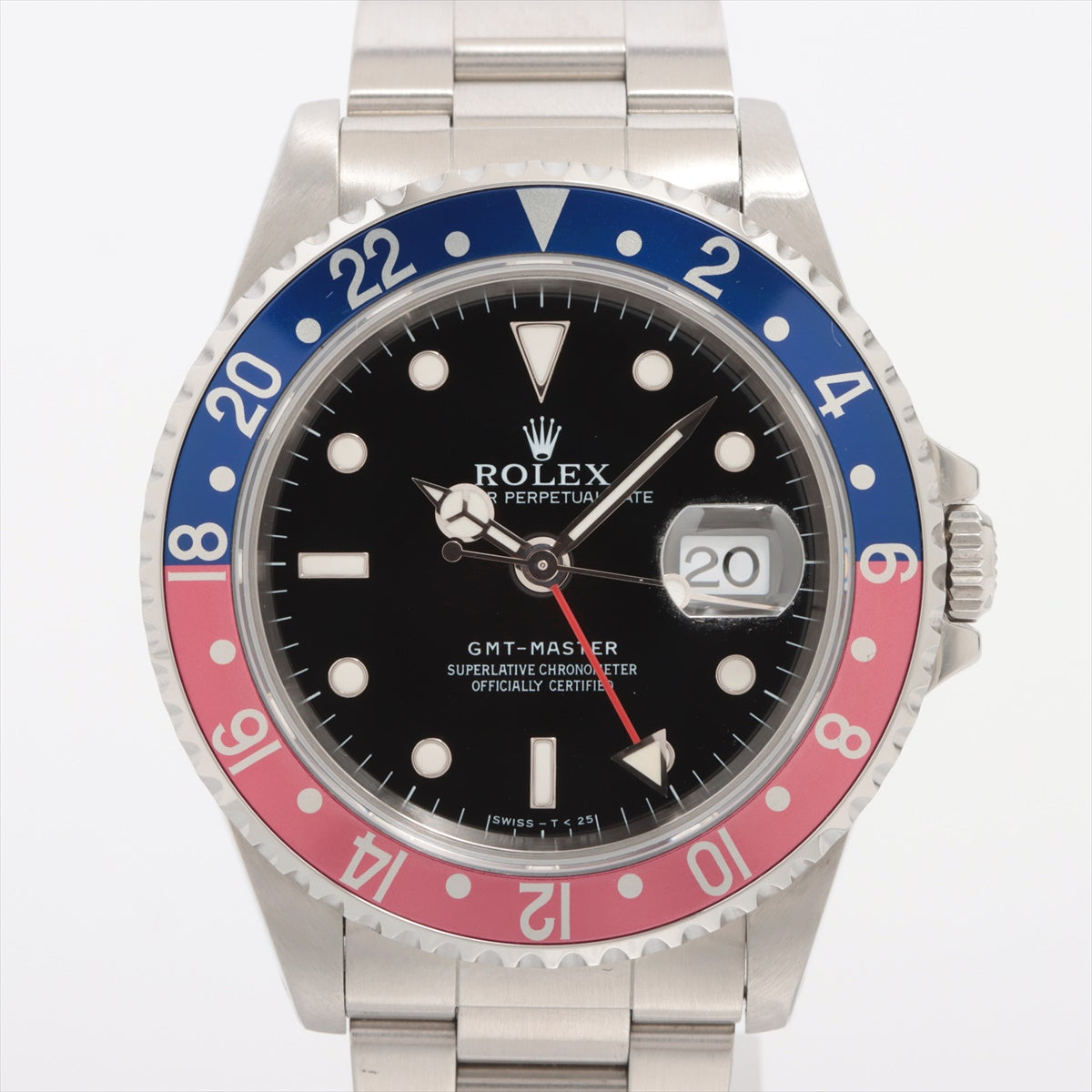 Rolex GMT Master 16700 SS AT Black-Face Extra Link 2