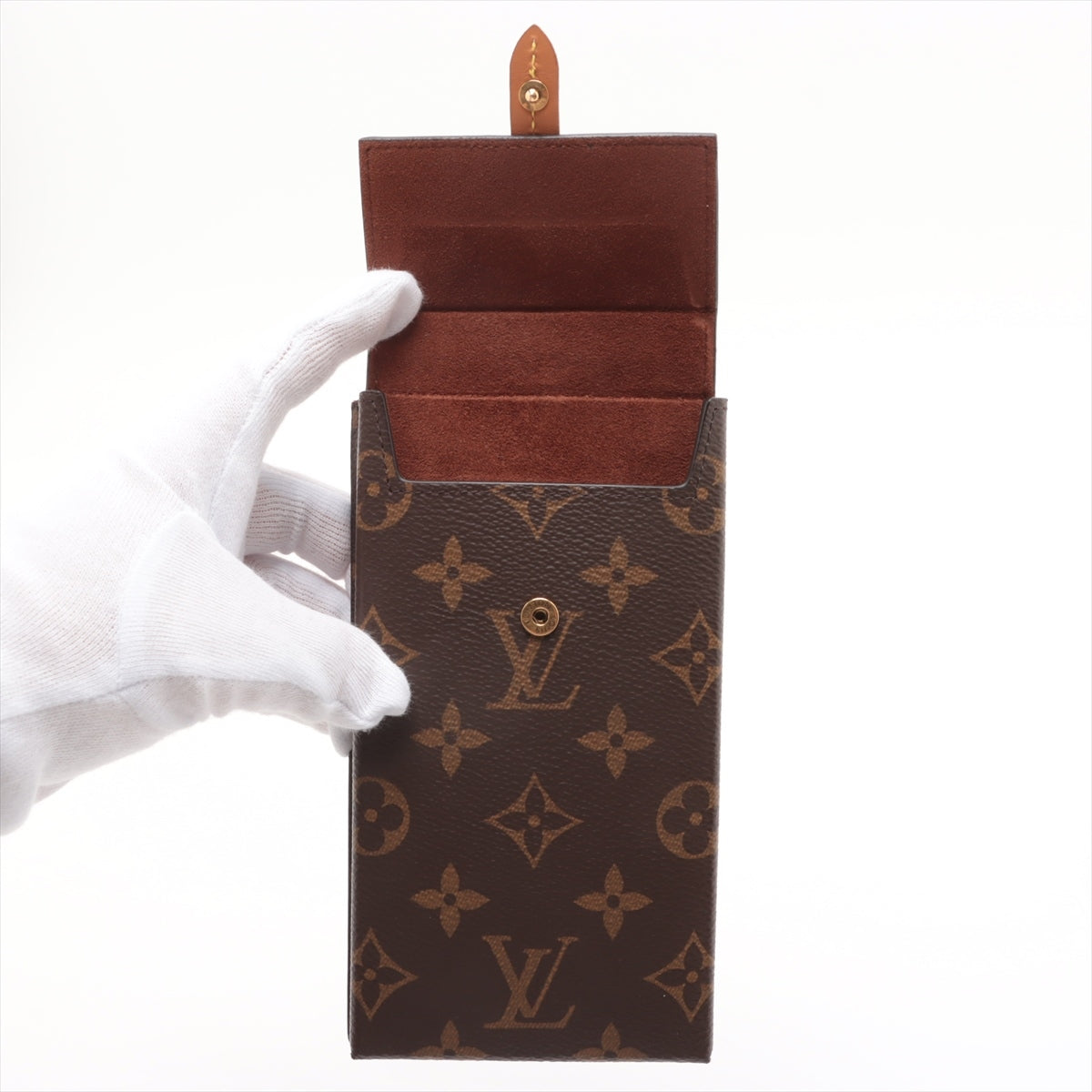 Louis Vuitton Monogram Box Phone Case M68523 Brown Mobile phone case