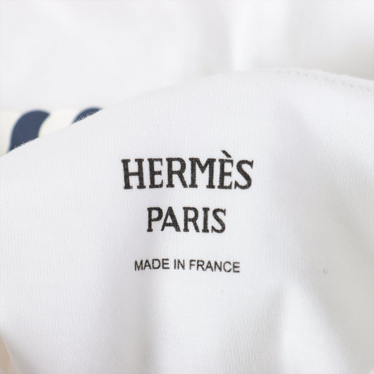 Hermès 23SS Cotton T-shirt 36 Ladies' White  Canoe boxy fit