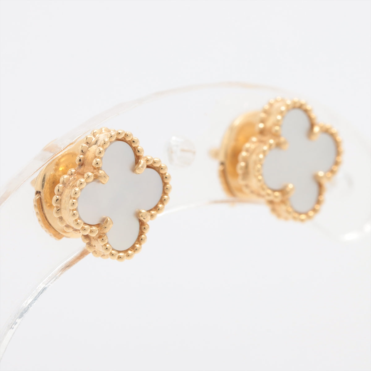 Van Cleef & Arpels Sweet Alhambra shells Piercing jewelry 750(YG) 2.7g VCARA44800