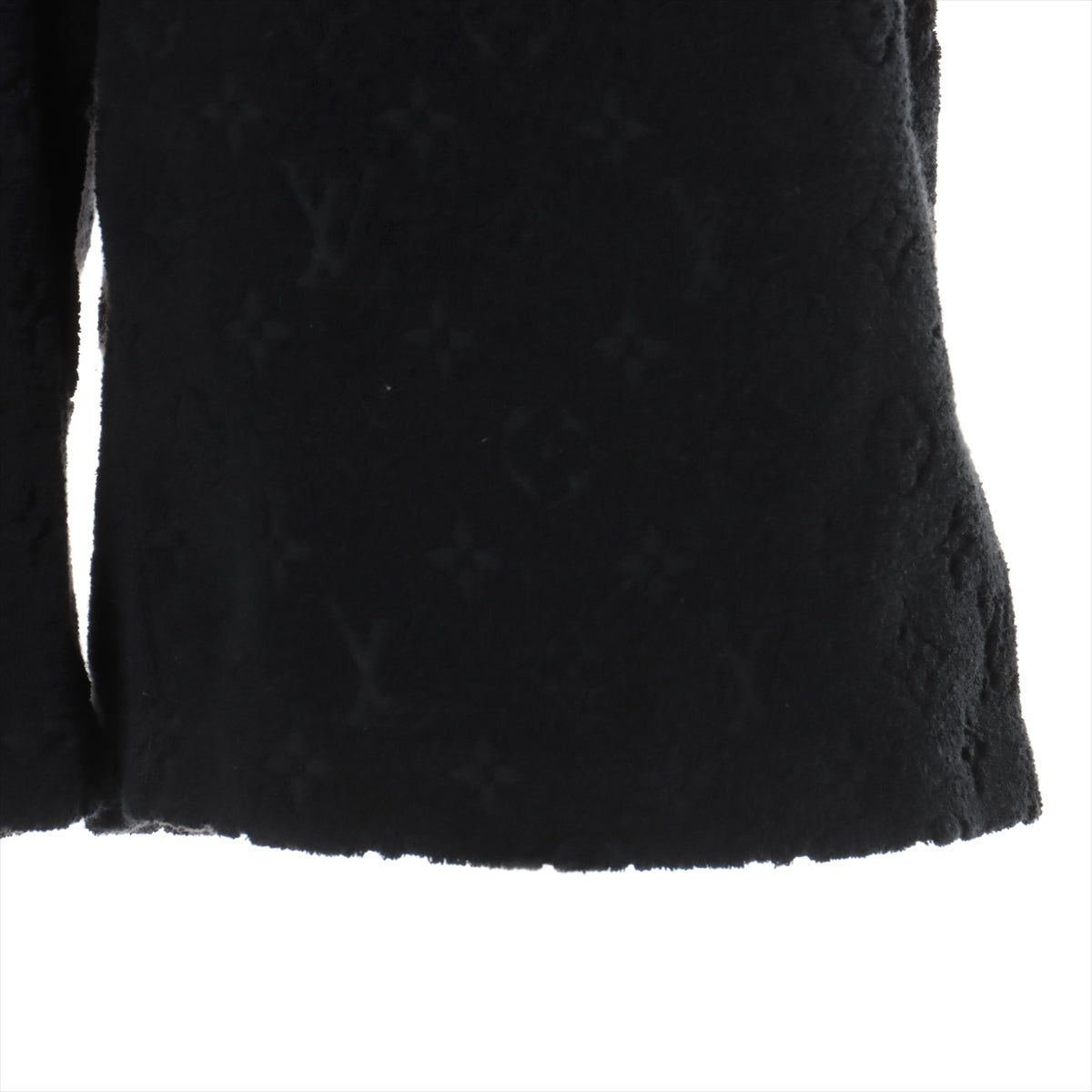 Louis Vuitton 23AW Cotton & nylon Short pants S Men's Black  monogram french terry shorts RM232Q