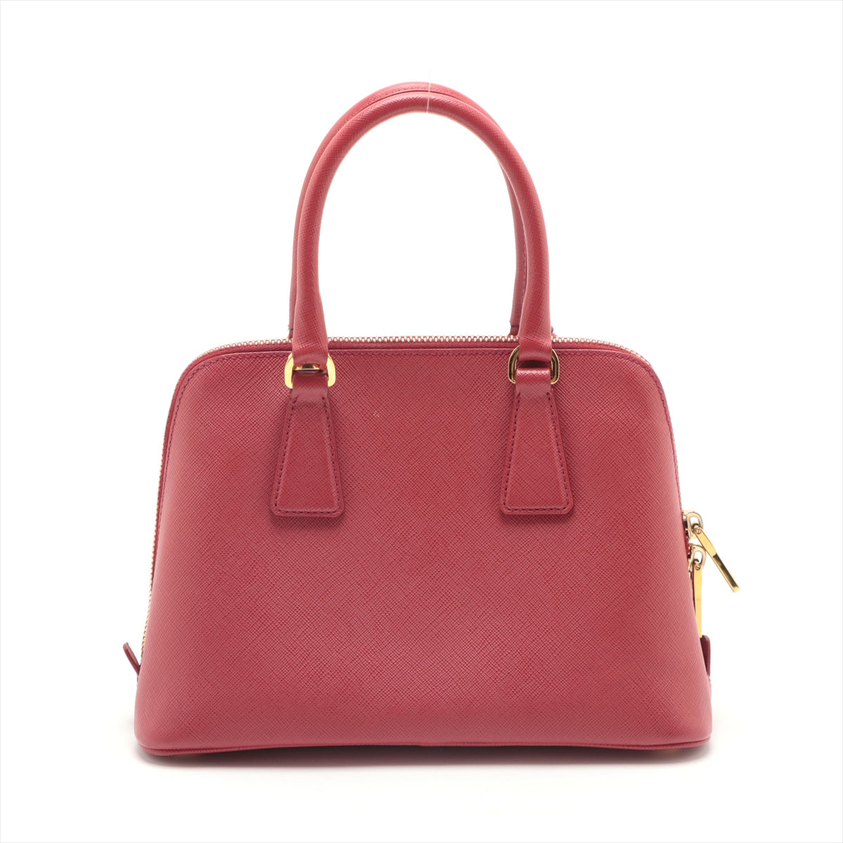 Prada Saffiano Lux 2way handbag Red 1BA838